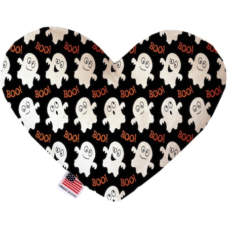 Mirage Pet Products Little Boo Who Canvas Heart Dog Toy 6 in. 1335-CTYHT6